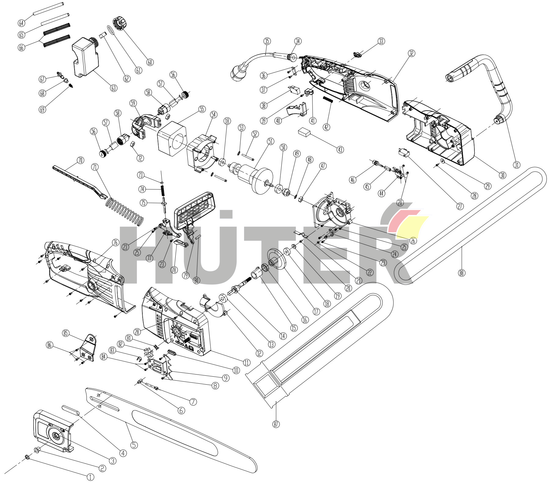 ELS-2000  ELS-240L  ELS-2,7 Huter HGM