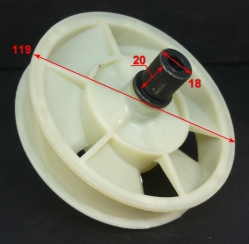 Шкив ведомый 61/57/160 для ELM-1100 YAT