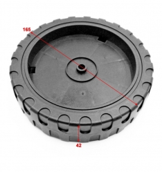 Колесо заднее D=165мм для ELM-1800(32) до QYV021,1800,2000(36) c QYV021