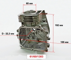 Блок цилиндра для GMC-5.0(1) c DJP011, GLM-5.0(1), КР-5.0(1) Ресанта c DJP012