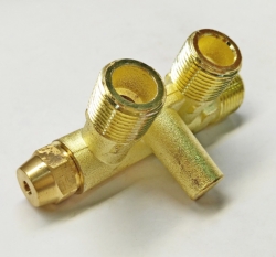 Тройник воздушный в сборе для КМП-400/50(45,46) LSD, JST