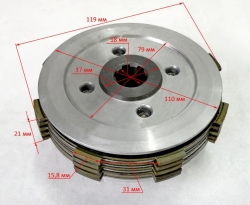 Сцепление для GMC-9.0(2-5), MK-6700(84) YAH,11000(47) MEI,HUC,C8000М/135(60) WGC,11000МE(75) SEC