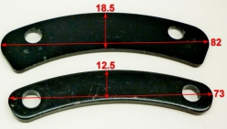 Пластина крепления желоба 61/66/20 в сборе SGC4100, SGC4800, SGC6000 ZME