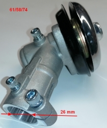 Редуктор в сборе на 9 шлицов 61/58/74