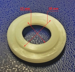 Плунжерная втулка для 105, 135(22) HUX, W105-GS(18) c HUX14, 105-P(18) с HUX16