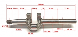 Коленвал для GLM-5.0ST, 460ST,465ST (20) WRS