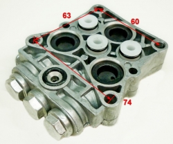 Крышка насоса в сборе для М135-PW,W105-QD,(A1.1, А1.3.1-1.3.5, A1.6, А1.7) YLV,М195-PW-PRO(Б/Н) с 03
