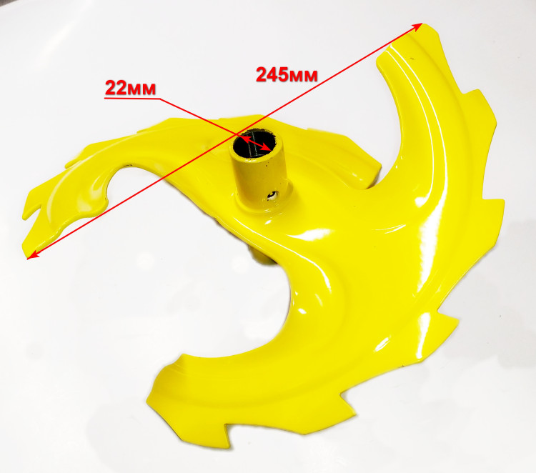 Левый шнек (жёлтый) для SGC4000(20) ZMD