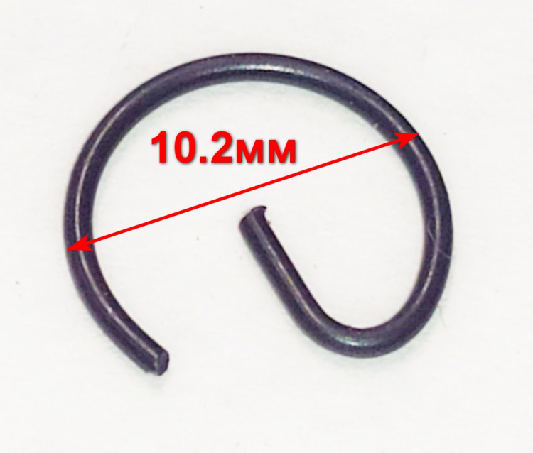 Стопорное кольцо поршневого пальца d=10 mm