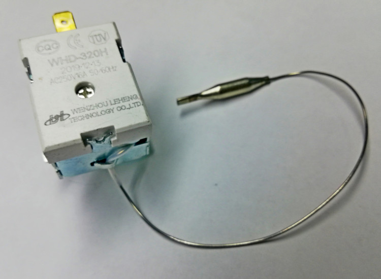 Термостат капиллярный 16А 250V WHD-320H для АСПТ-1000(5) ZHOW