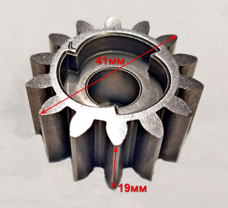 Шестерня колесного привода левая GLM-5.0(63) HTG, 5.0S(83) WR,5.0S(23) SAF, 5.0S(86) с DJP5