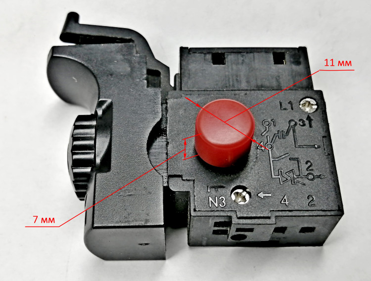 Выключатель для Д-550Б(18) GUXW