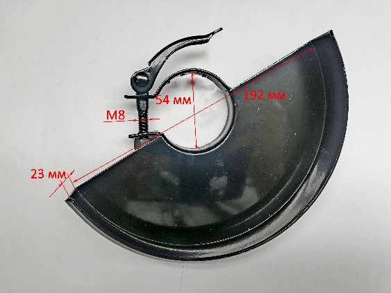 Кожух диска для УШМ-180/1800(3-5) ZMD