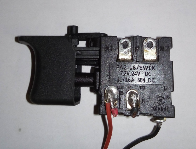 Выключатель FA2-16/1 WEK 7,2-24V DC 16A