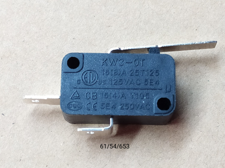 Микровыключатель KW3-01 16A 250V
