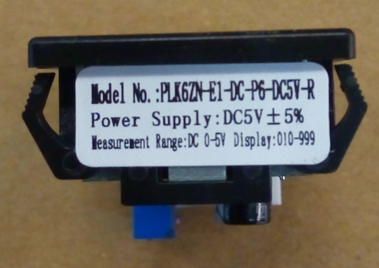 Дисплей PLK6-DC5V (0-5VDC 010-999) ток САИПА-250 30614013