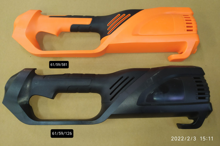 Левая половина корпуса (оранжевая) для GET-1000S(73), 1500SL(60) SAF, GET-1200SL(60) c SAF141