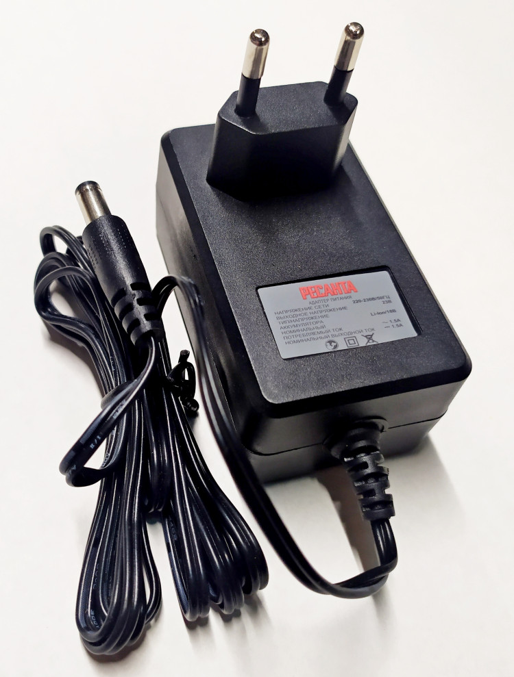 Зарядное устройство (адаптер без индикации) для ДА-18-2ЛК-У, 50Л2-18А(16) Ресанта TMG