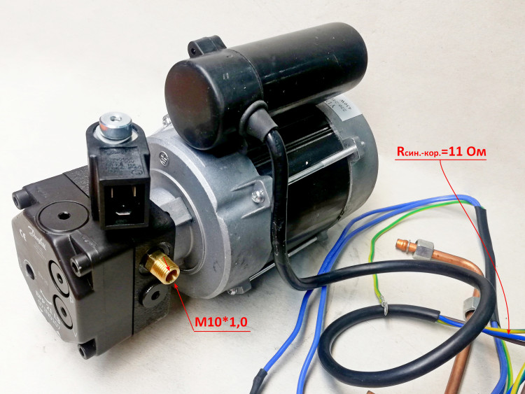 Электродвигатель в сборе с насосом YD-430-X 430W для ТДПН-50000(30,34-39) RME