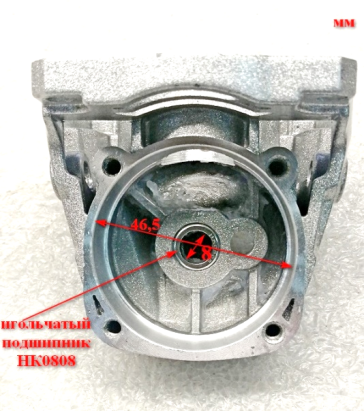 Крышка электродвигателя для УШМ-125/900(15) Ресанта с AND026