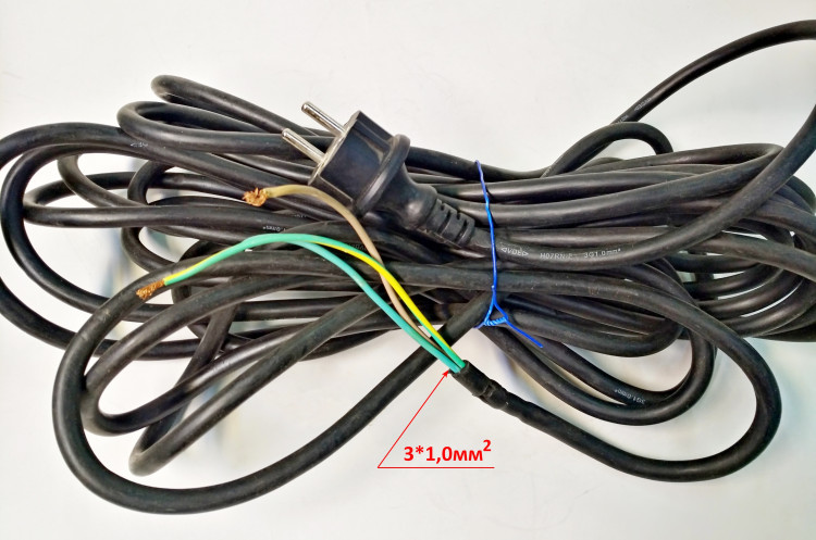 Сетевой кабель для ДН-550Н,ДН-750,ДН-900,ДН-1100Н