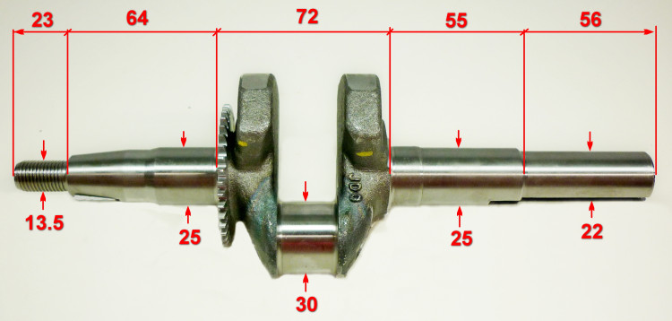 Коленвал для SGC6000(49) TIYA