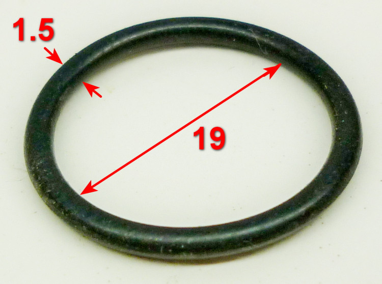 Уплотнительное кольцо 22x1.9