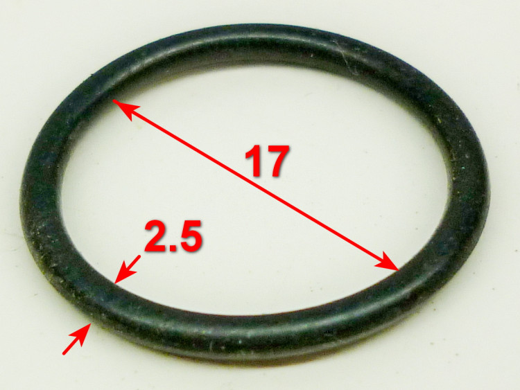 Уплотнительное кольцо выходного штуцера 22*2,4 (все модели), ГС-1100  GOL (3)