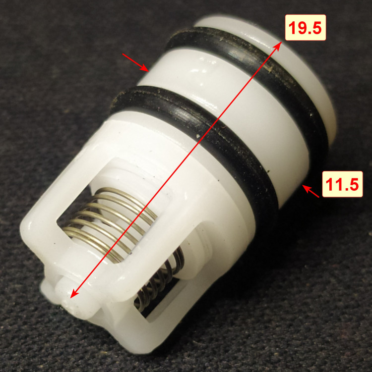 Клапан впускной в сборе для W105-P(A1.7), W150-MF(15) YLV