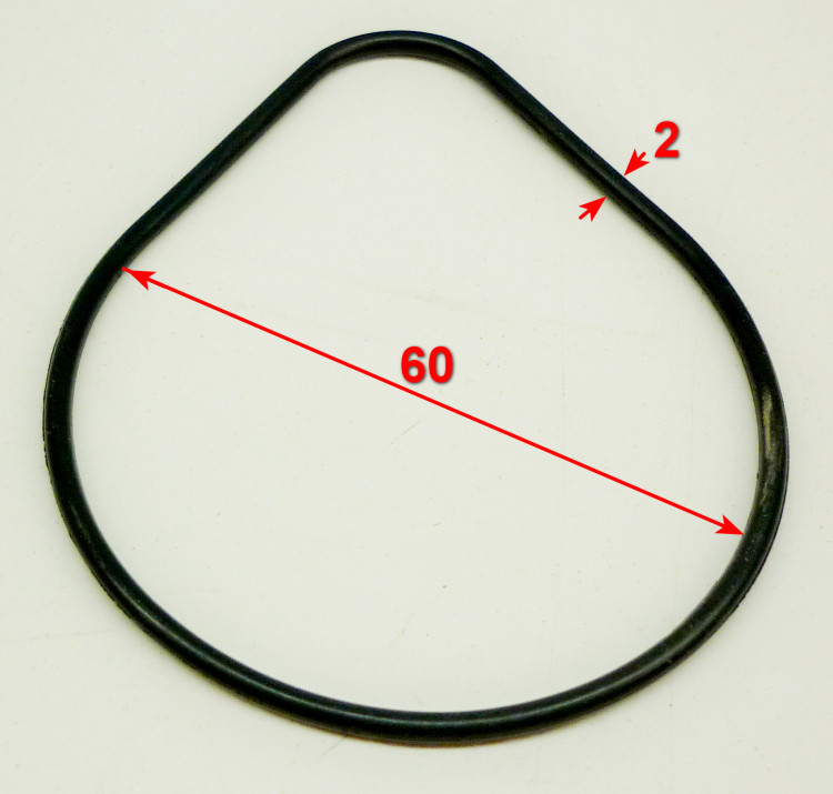 Уплотнительное кольцо d=63x2,65мм