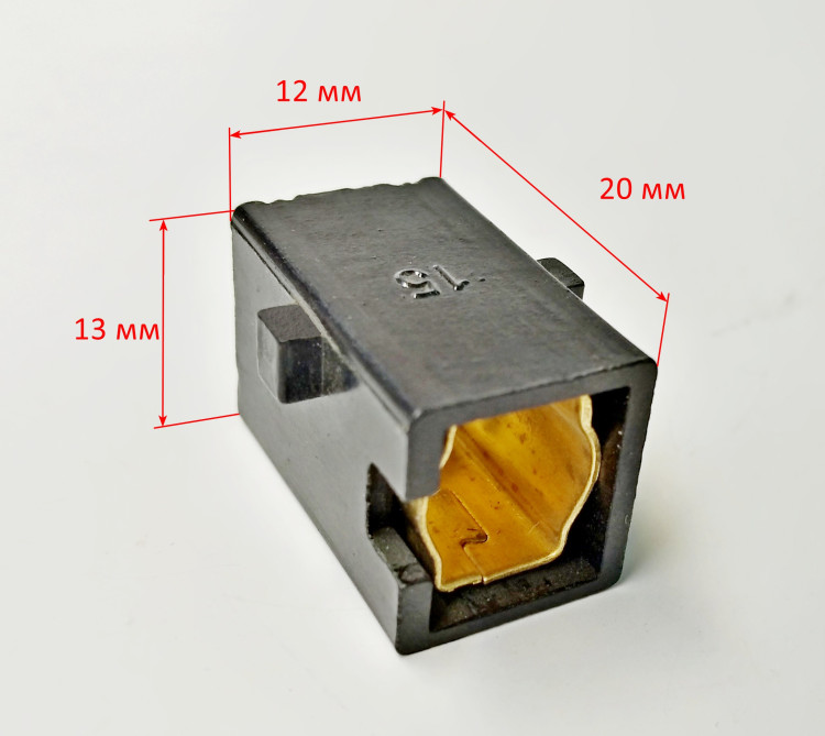 Держатель угольной щётки для ЛШМ-75/800(19) YHV