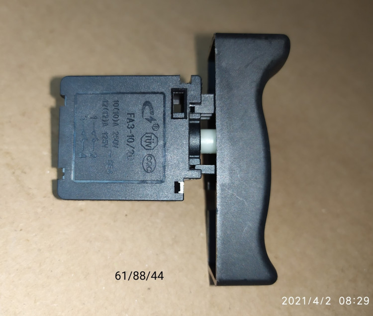 Выключатель FA-10/2D 10A 250V для ОП-355/2500(34) SEL