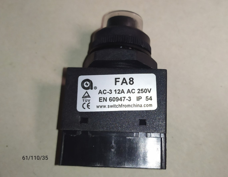 Выключатель FA8 AC-3 12A 250V для HLS-5000(94) TIY