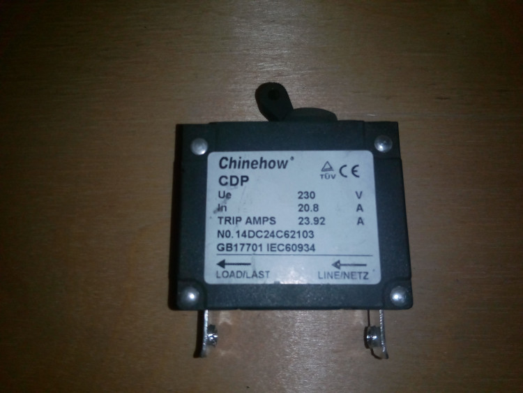 Автоматический выключатель для DY6500LXW GG-GG-DY6500LXW-Q10-E 23A