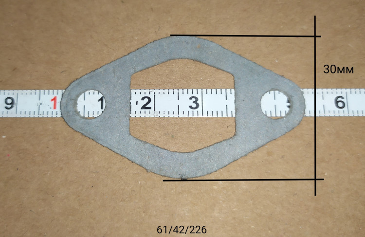 Прокладка карбюратора А для GLM-3.5T(59) DJPC, В для НТ950 EG-Y045-E09