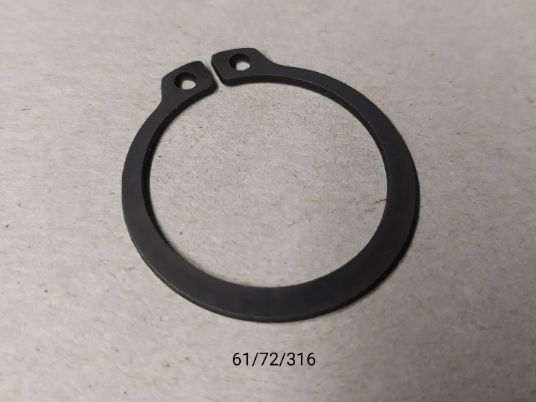 Стопорное кольцо наружное D=24 мм