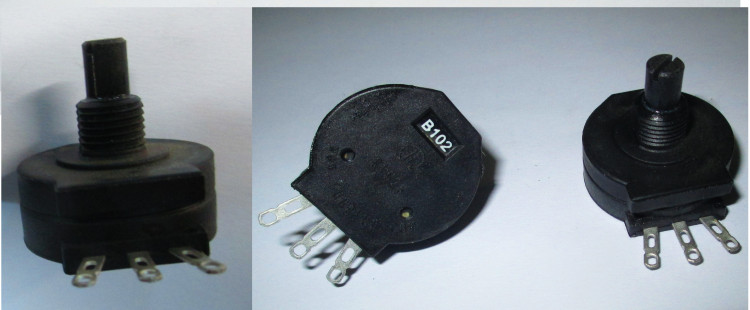 Резистор переменный 1 кОм В102 RVS28 LSDW