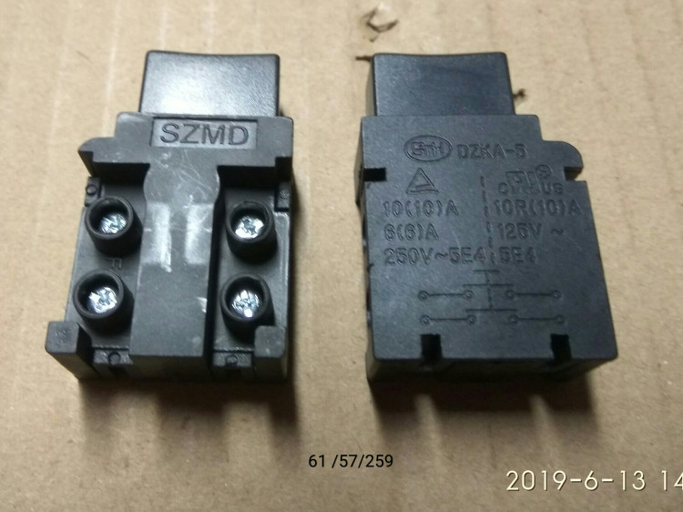Выключатель DZKA-3 10A 250V