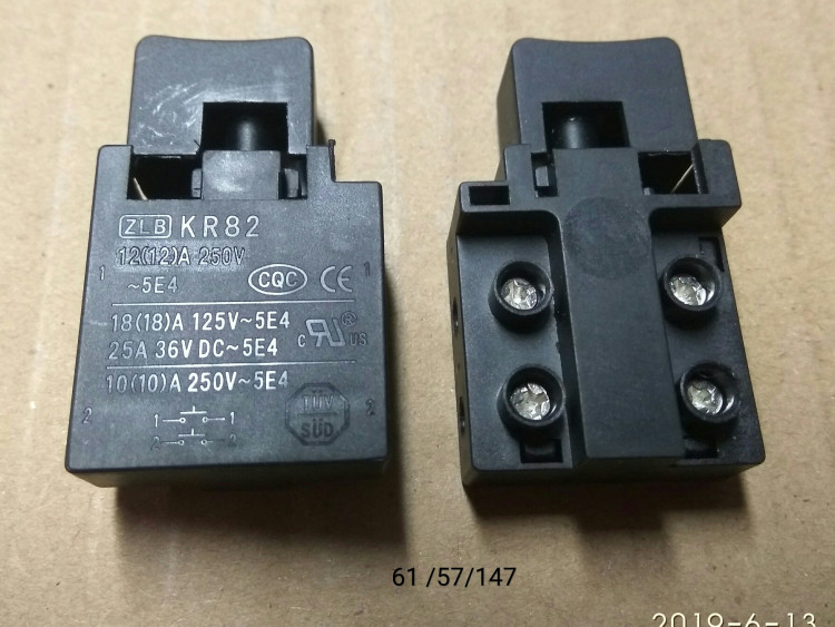 Выключатель КR82 10А 250V для ELM-1100(1-14) YAT