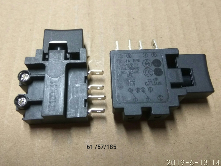 Выключатель FA1-8-10/2 10А 250V для ELM-1100(28) с QYV14 по  QYV21