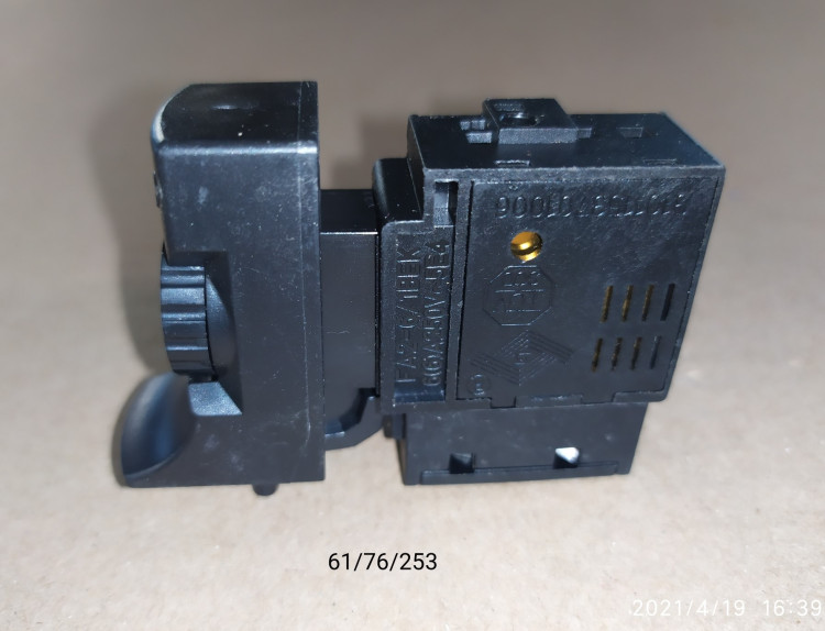 Выключатель FA2-6/1ВЕК 6A 250V для ДУ-850(24), 1100(32) WED