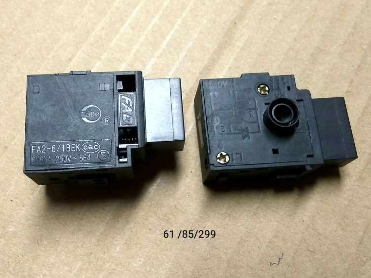 Выключатель 6A 250V для П-1200к-м(107);П-1400к-в(88) SKT