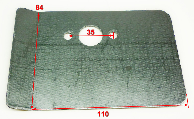 Прокладка глушителя для GLM-3,5LT(30) SAF, GLM-3.5(67) FUL