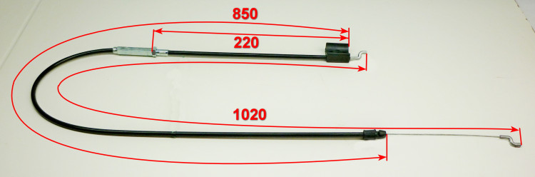 Тросик управления 1020х840мм для GLM-3.5LT(4) SAF