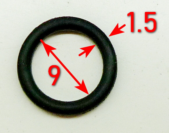 Уплотнительное кольцо 1,7х12 мм для МК-7800 PRO(16) SNR