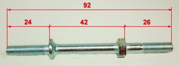 Шпилька М6 91мм для GMC-5.0(68) KST