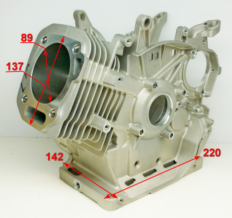 Блок цилиндра для DY6500LXW, DY8000LX, MPD-100(29) KEM