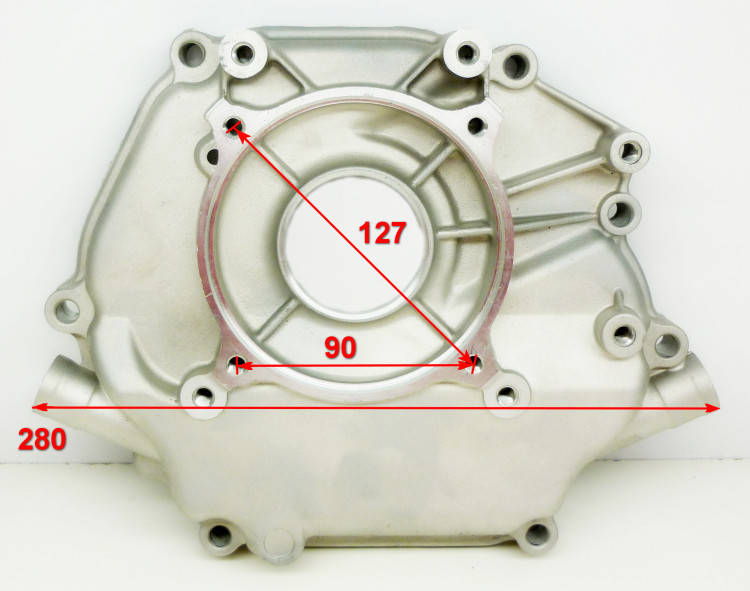 Крышка картера в сборе для MP-100(39)HAY,MPD-100(45) KEM,DY5000-6500L EG-HT188FDE-С02,SGC8100(74)