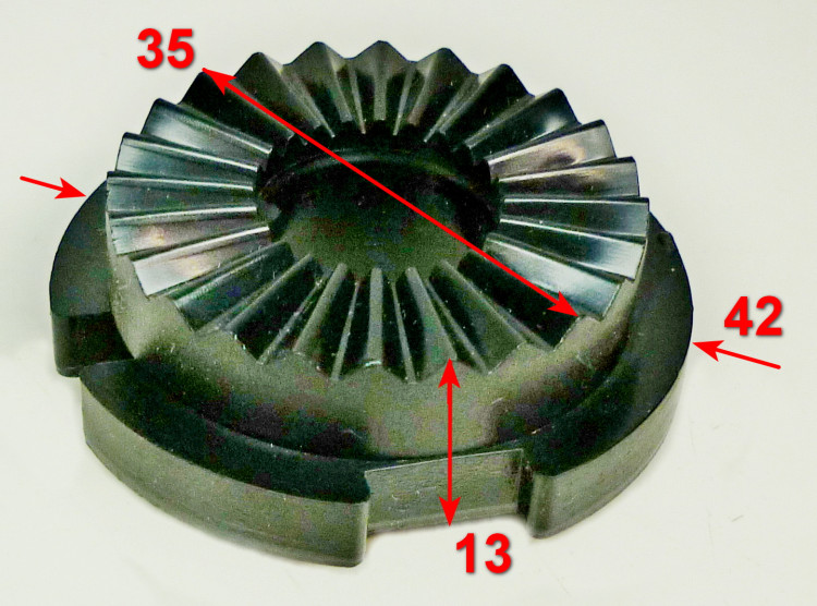 Поворотный механизм внутренняя часть для GET-18-2Li(15) SAF