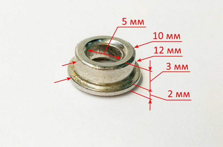 Втулка фиксирующая для СН-55(44013) DMN, 50(26) ZJH, 100(37) до ZJH68, (27) c ZJH68